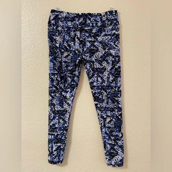 Lululemon Athletica Blue Abstract Leggings - Picture 4 of 15